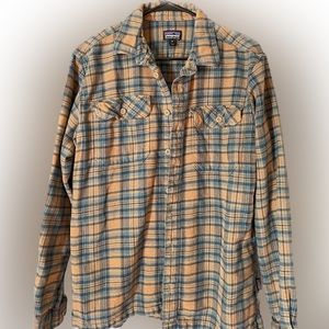 Men's Long-Sleeved Organic Cotton Midweight Fjord Flannel Shirt